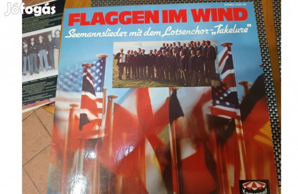 Zászlók a szélben bakelit hanglemez eladó