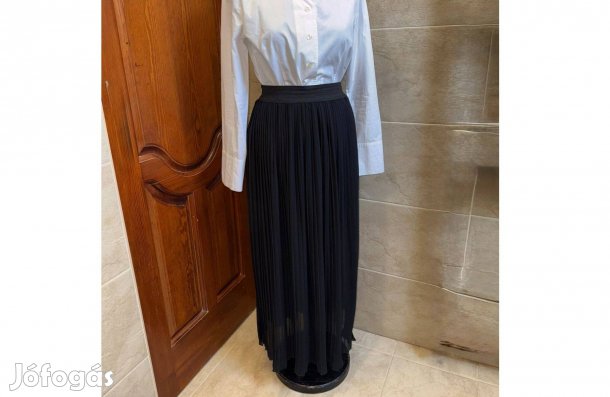 Zebra elegáns rakott szoknya, XS-S