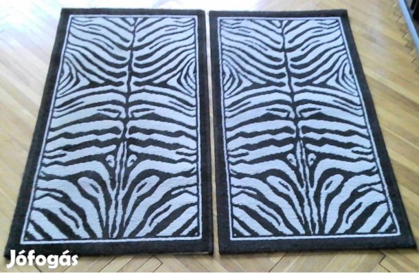 Zebra mintás szobai szőnyeg párban 60x115 cm, ár/db