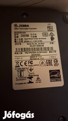 Zebra zd220 címkenyomtató