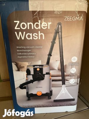 Zeegma Zonder takarítógép használt, dobozában, minden tartozékkal