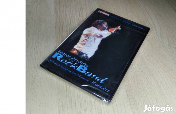 Zeffer András és a Rockband - Koncert 2007 DVD (Bontatlan)