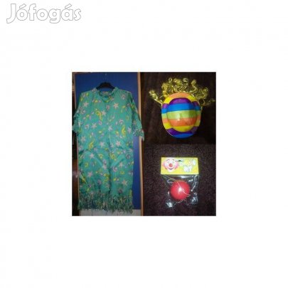 Zenebohóc - hangjegyes jelmez szett kiegészítőkkel! 122-128-as