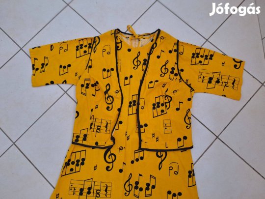 Zenebohóc jelmez (akár kalappal, parókával) iskolásoknak, felnőtteknek