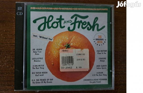 Zenei CD - Hot Fresh Vol.10 (dupla CD)