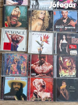 Zenei CD lemezek 2500Ft/db -tól