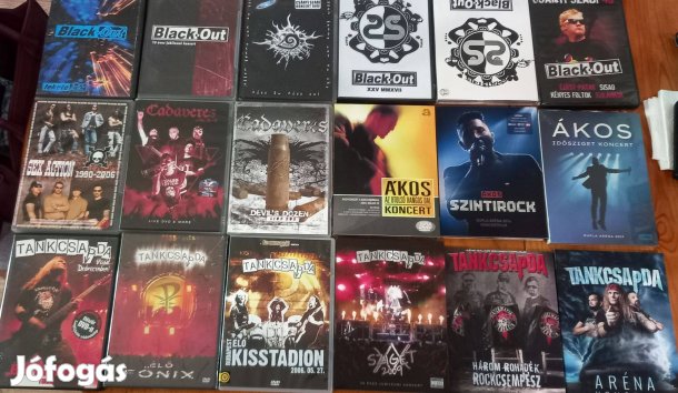 Zenei DVD gyűjtemény
