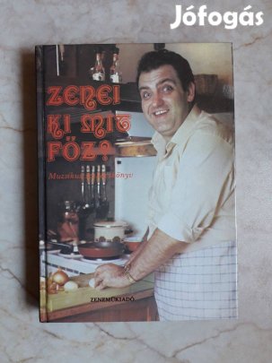 Zenei ki mit főz? Gasztronómia, receptek - könyv két példánya