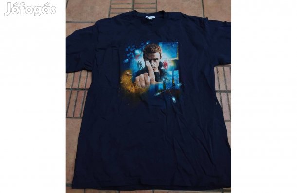 Zenei póló Robbie Williams póló L XL