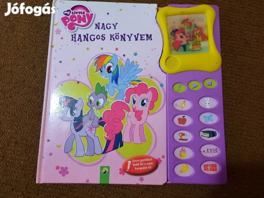 Zenélő My Little Pony könyv