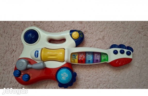 Zenélő,állathangos játék gitár