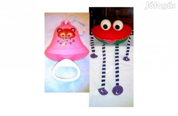 Zenélő babajáték 10 cm Együtt Újak + Lógólábú Béka 25x15 cm