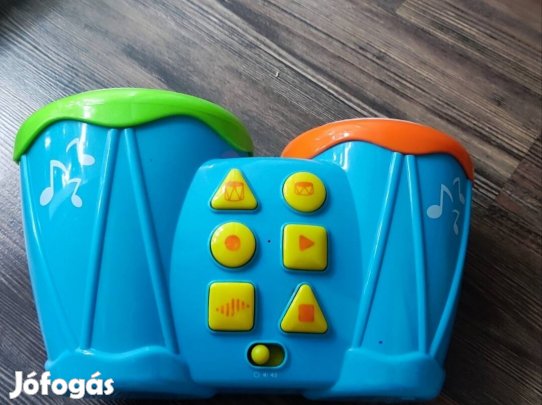 Zenélö dob babajáték