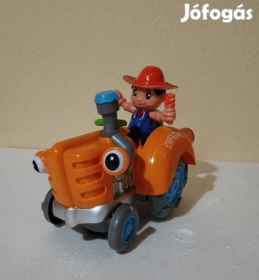 Zenélő farmer kis autó