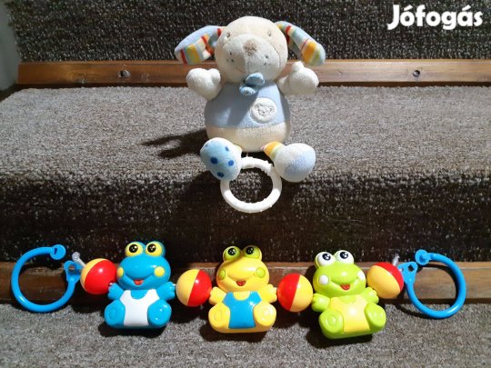 Zenélő plüss es csörgő játék eladó
