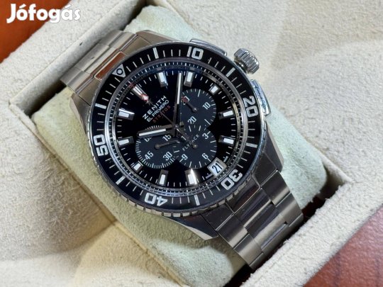 Zenith Stratos El Primero 45 frissen szervizelve Lgsw