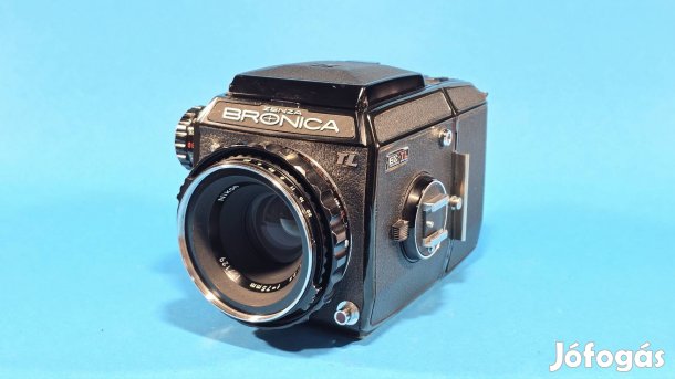 Zenza Bronica EC-TL fényképezőgép nikkor 75mm f2.8