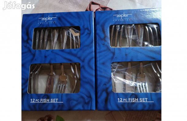 Zepter 12 személyes halas evőeszközkészlet eladó