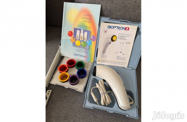 Zepter Bioptron Compact Kézi Lámpa és 6 db színes lencse Garancia 3 év