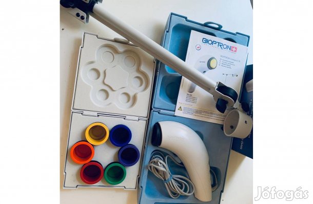 Zepter Bioptron Compact Lámpa + Színek + Állvány Garancia 4 Év
