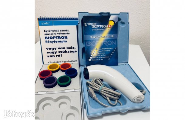 Zepter Bioptron Compact Lámpa és színek Garancia 4 év számla