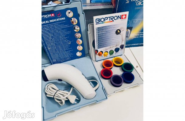 Zepter Bioptron Compact Lámpa és színek együtt Garancia 3 Év számla