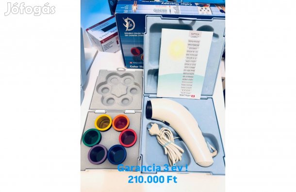 Zepter Bioptron Compact Lámpa és színek együtt Garancia 3 év