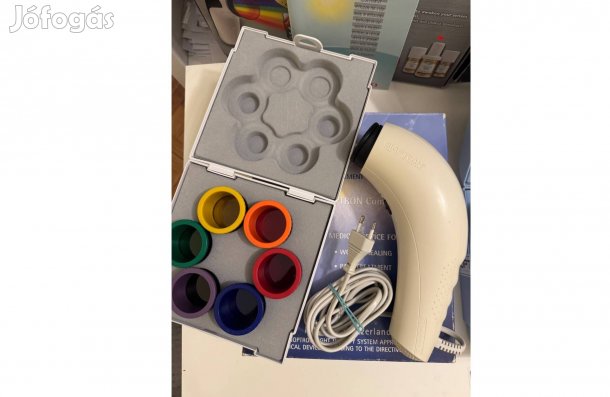 Zepter Bioptron Compact Lámpa és színes lencsék Garancia 2 év