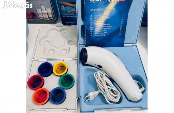 Zepter Bioptron Compact lámpa és 6 db színes lencse Garancia 4 év