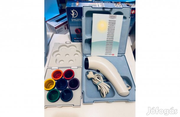 Zepter Bioptron Compact lámpa és 7 db színes lencse Garancia 3 év