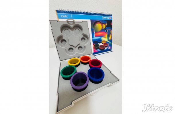 Zepter Bioptron Compact lámpához 6 db színes lencse Számlával