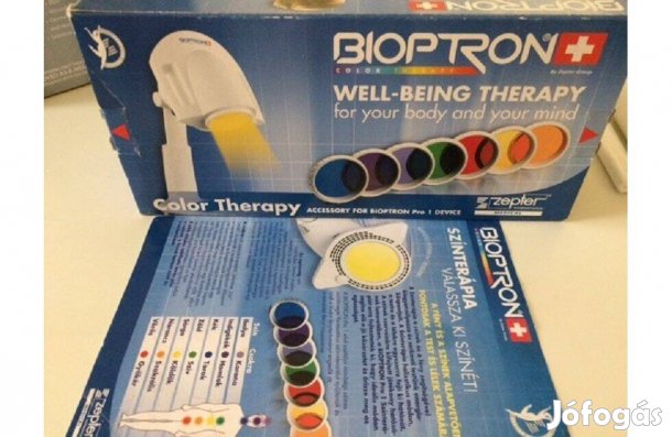 Zepter Bioptron Pro1 lámpához színterápiás készlet Számlával