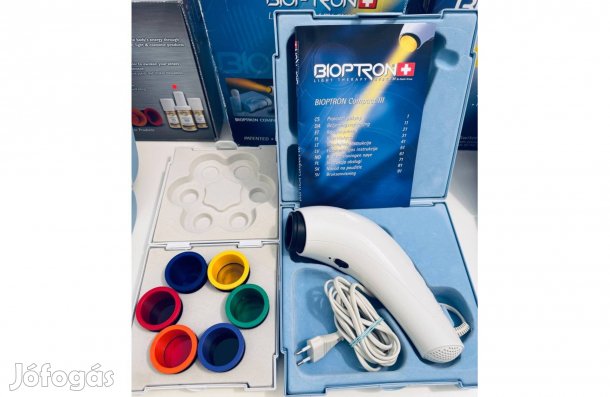Zepter Bioptron compact lámpa és 6 db színes lencse Garancia 4 év