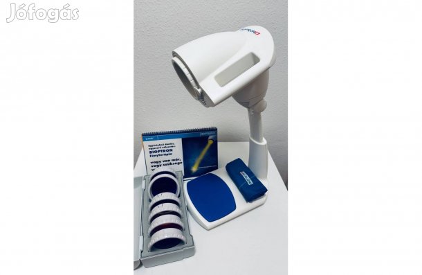 Zepter Bioptron pro1 asztali lámpa és színek együtt Garancia 2 év