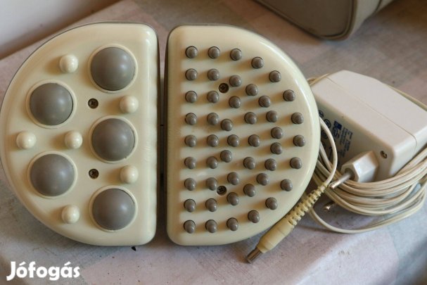 Zepter Cosmetics kézi elektromos masszázs gép két részes talp