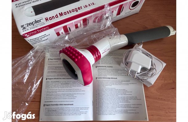 Zepter vadonatúj kézi masszírozó, anyák napi ajándék