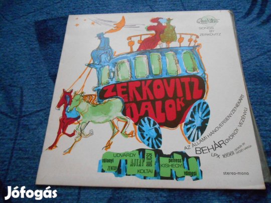 Zerkovitz dalok nagylemez