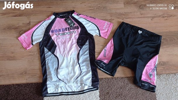 Zero Bike kerékpáros biciklis ruha együttes mez nadrág XL új!