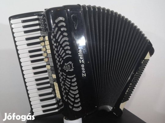 Zero Sette B18 olasz harmonika, dupla musette