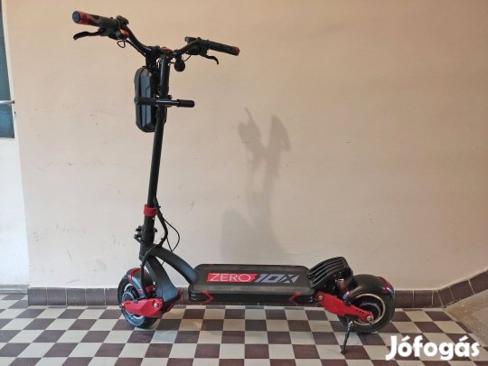 Zero X10, dual motoros elektromos roller, 2 x 1000w