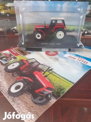 Zetor 12145 traktor kisauto modell 1/43 Eladó