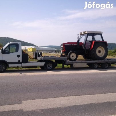 Zetor, MTZ, Kombájn, Vágóasztal, Pótkocsi, Gépszállítás, 1. Kép