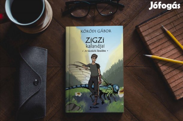 Zigzi kalandjai - Dedikált, új gyerek, ifjúsági fantasy könyv, regény