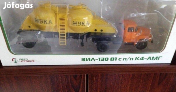 Zil -130V1 liszt(gabona) szalitó kisauto modell 1/43 Eladó