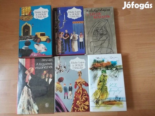 Zilahy Lajos 6 db könyve együtt 1200 Ft