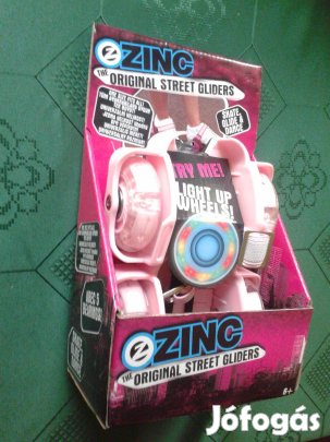 Zinc Görkerék Görkorcsolya, Világít original streeet rózsaszín kivitel