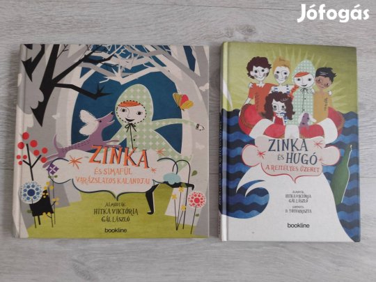 Zinka könyvek: Zinka és Simafül varázslatos kalandjai + Zinka és Hugó
