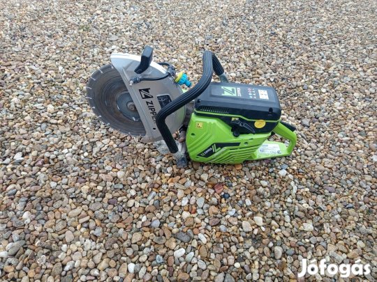 Zipper benzinmotoros betonvágó, vizes vágó 