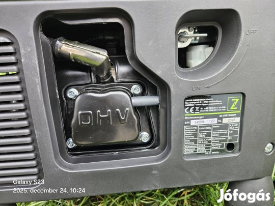 Zipper inverteres aggregátor új állapotban 