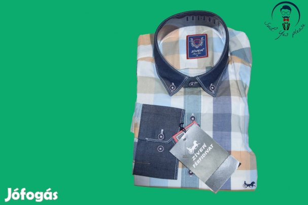 Ziver új, férfi ing (méret:38-S)